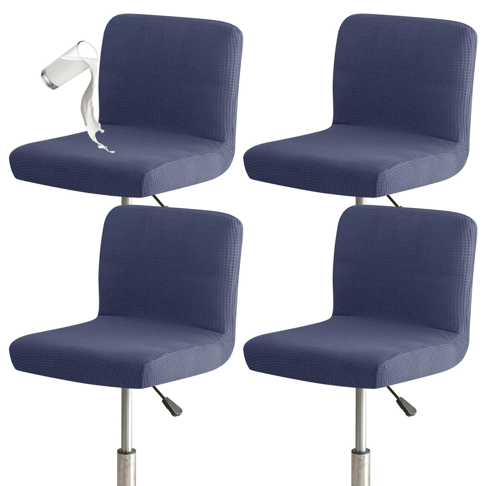 Chair Covers Bar Stool Cover 4pc Bar Chair Cover Swivel Bar Stool Slipcover