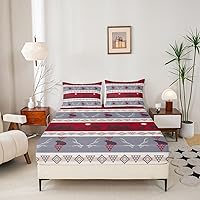 Vista 101 de jejeloiu Sea Turtle Sheet Set Ocean Creature Themed Sheets with Deep Pocket Fitted Sheet Sea Underwater World Bed Sheets Set Bed Reptile Tortoise