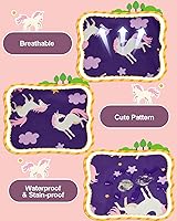 Vista 5 de Lictin 2 Pack Kids Art Smocks,Toddler Smock,Waterproof Artist Painting Aprons for Children