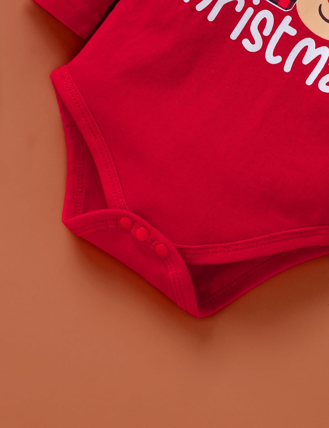 Baby Boy Christmas Outfit Newborn Letter Print Long Sleeve Romper Top + Pants + Hat Infant Christmas Clothes Sets - Image 5