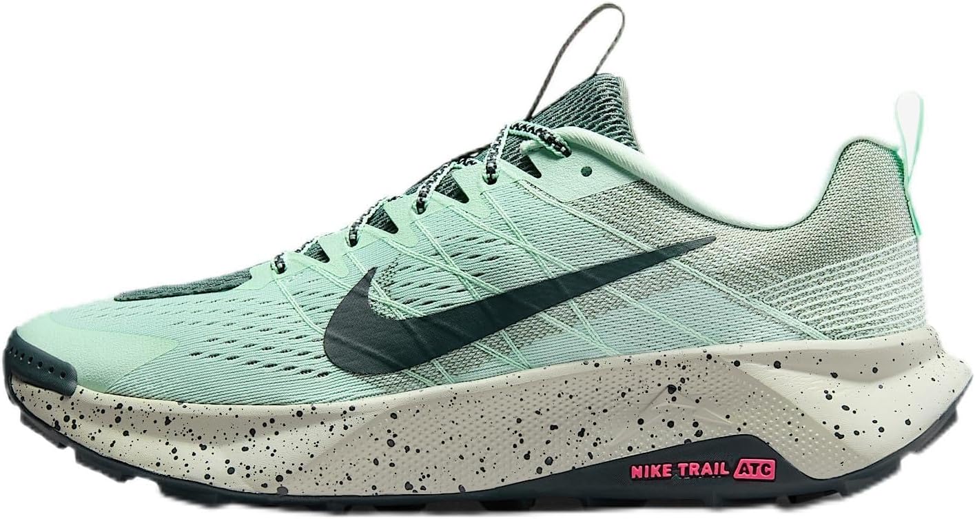 Nike Wildhorse 10 Men's Trail Running Shoes (Mint Foam/Clay Green/Hyper Pink/Seaweed)