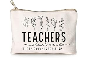 Helping Little Minds Grow Makeup Bag: The Perfect Gift for Teachers