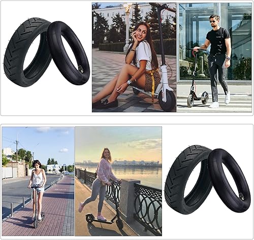 Miniatura 4 de Neumático y tubo de 8.5 pulgadas, 8 12 × 2 ruedas de repuesto para neumáticos de repuesto Gotrax Gxl V2Xiaomi M365, 8.5x2 para neumáticos de