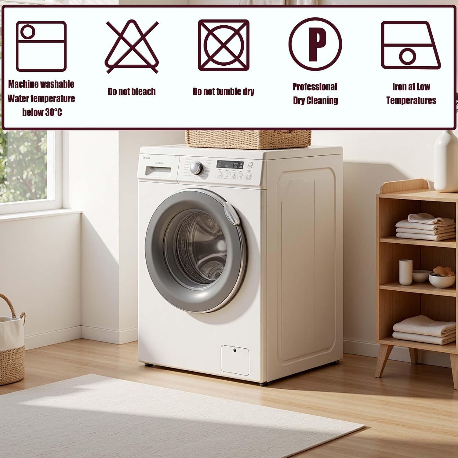 Verdunklungsvorhänge 210 x 100 cm Uv-Schutz Blickdichter Türvorhang mit Ösen für Schlafzimmer Wohnzimmer Kinderzimmer, Weiß