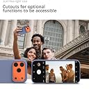 YATWIN Silicone Case for iPhone 17 Pro, Soft-Touch, Shockproof, DustProof, Antiskid Phone Cover for Apple iPhone 17 Pro - Lavender Grey gallery image