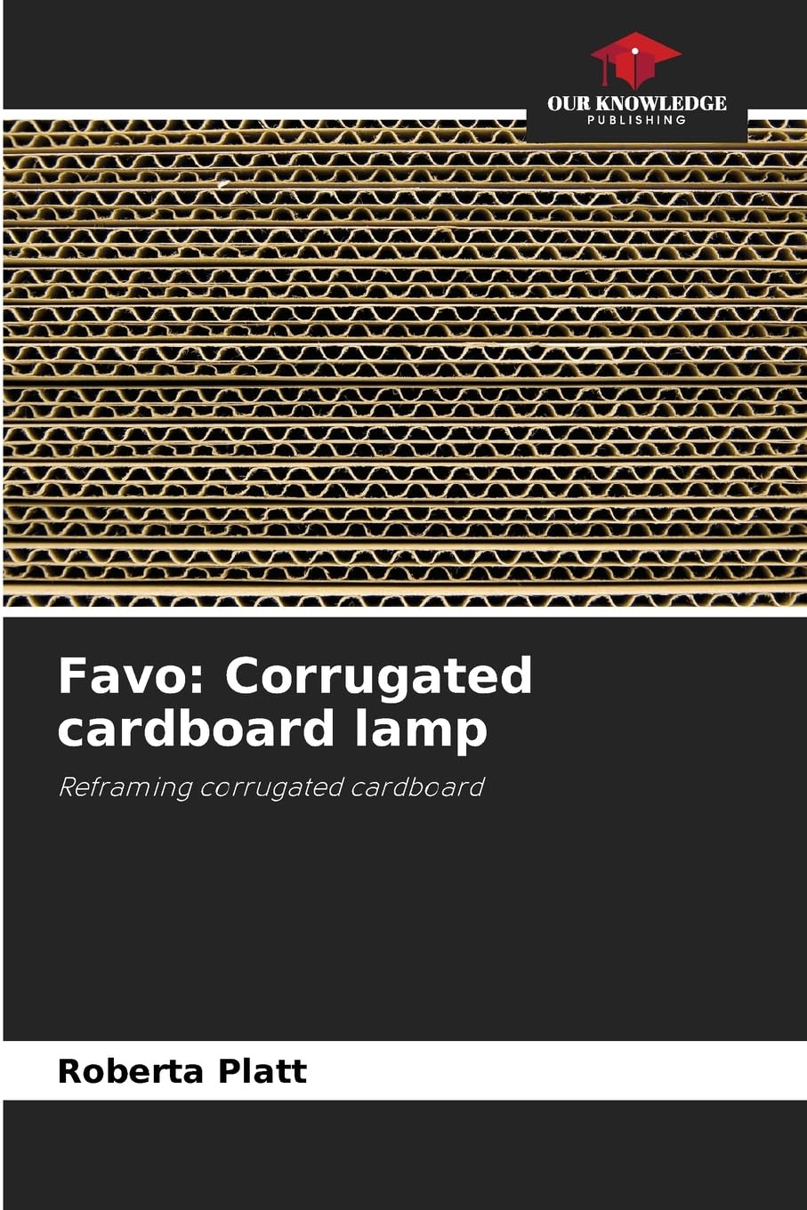 Lampe en carton ondulé Favo pour un éclairage écoresponsable