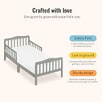 Dream On Me Classic Design Lit pour tout-petit en gris frais