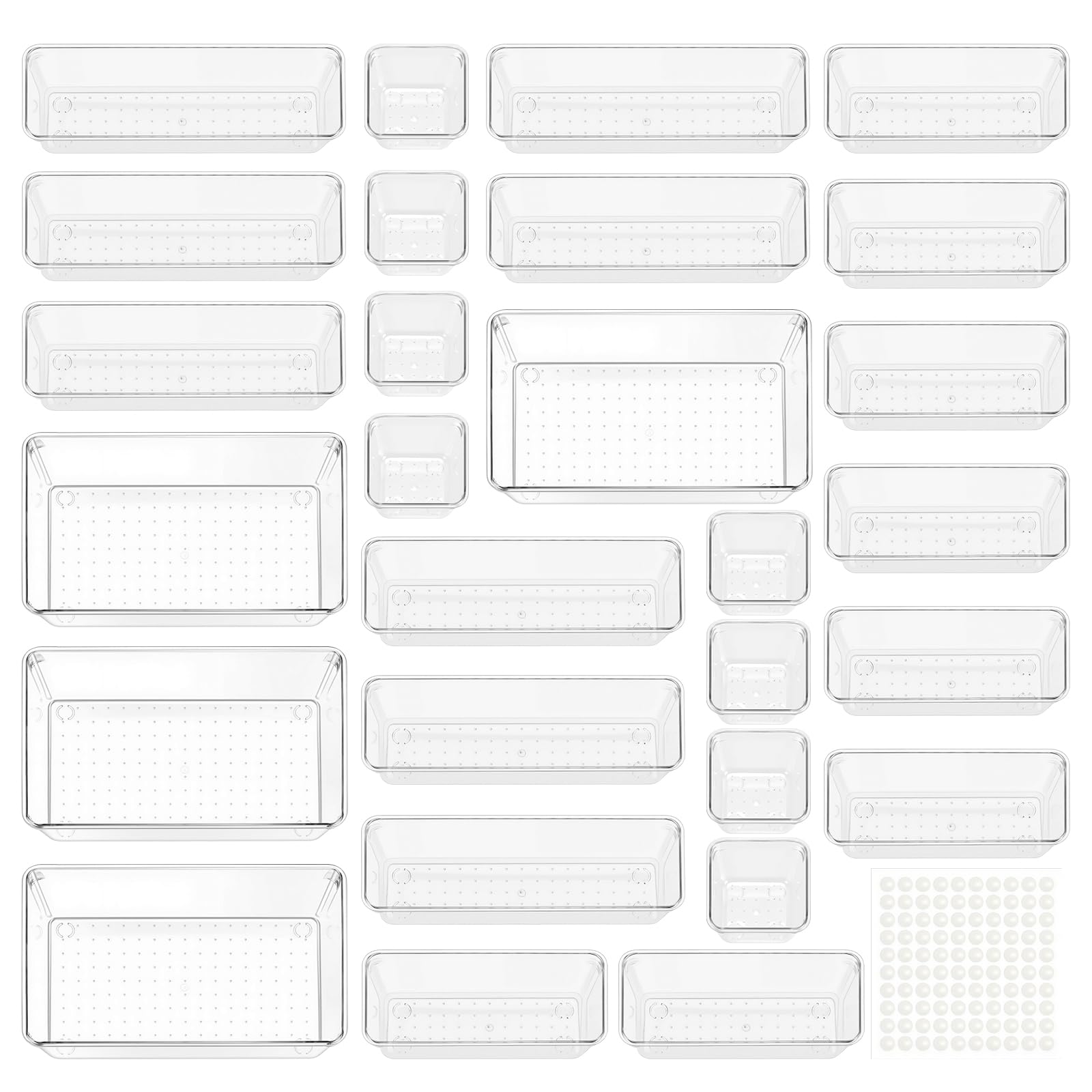 Rangement bureau et cuisine modulable avec 28 compartiments pratiques