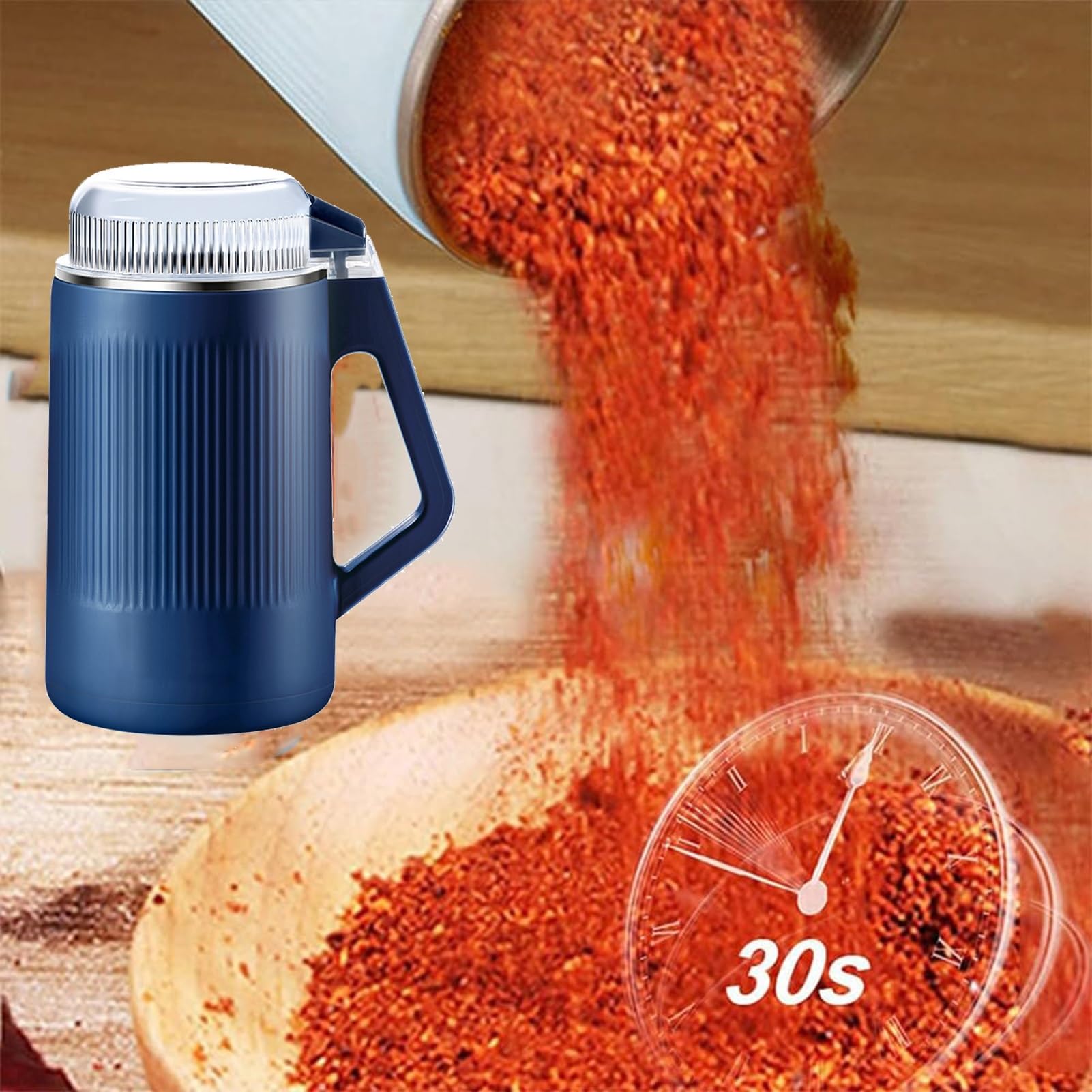 Molinillo multifuncional, rectificadora doméstica, máquina de suplemento de grano ultrafino para granos de café, hierbas, especias y nueces