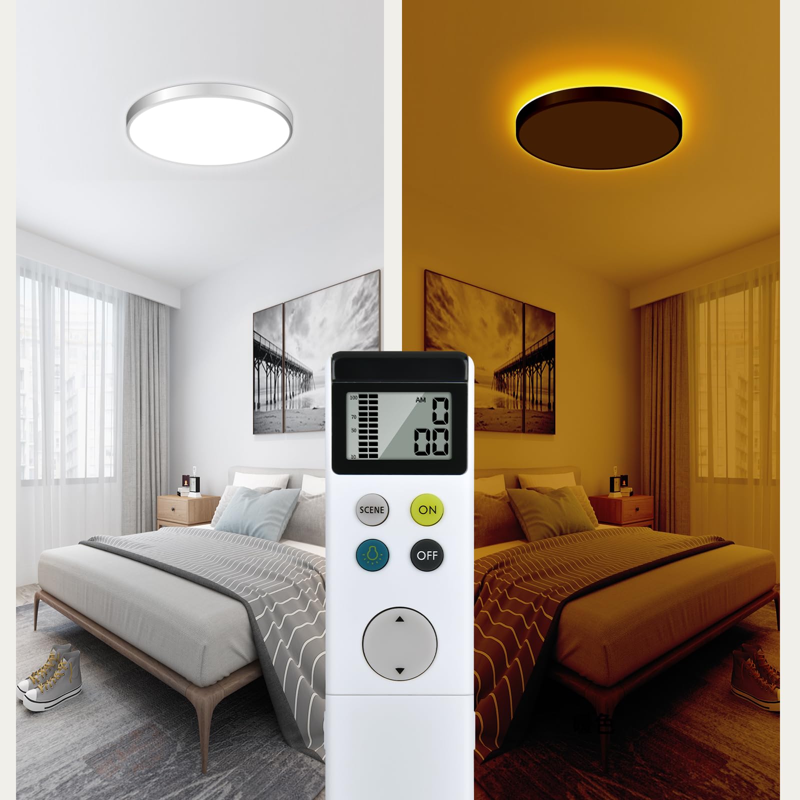 Amazon.co.jp: LEDシャンデリア用 NRL-340B(RC801W) for ODELIC 調光 