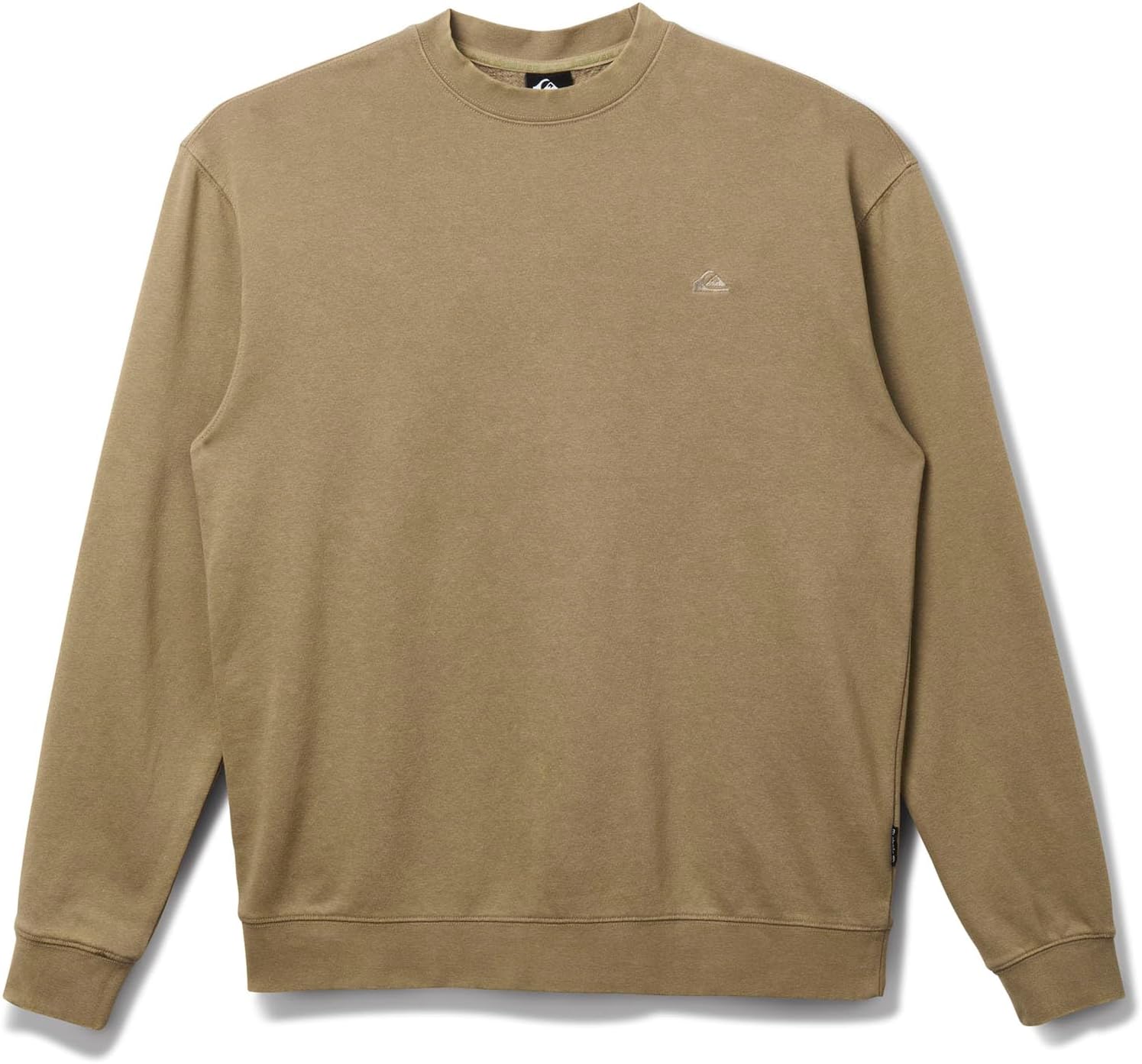 Quiksilver - Mens Saltwater Crew Hoodie, Color Fallen Rock, Size: Small