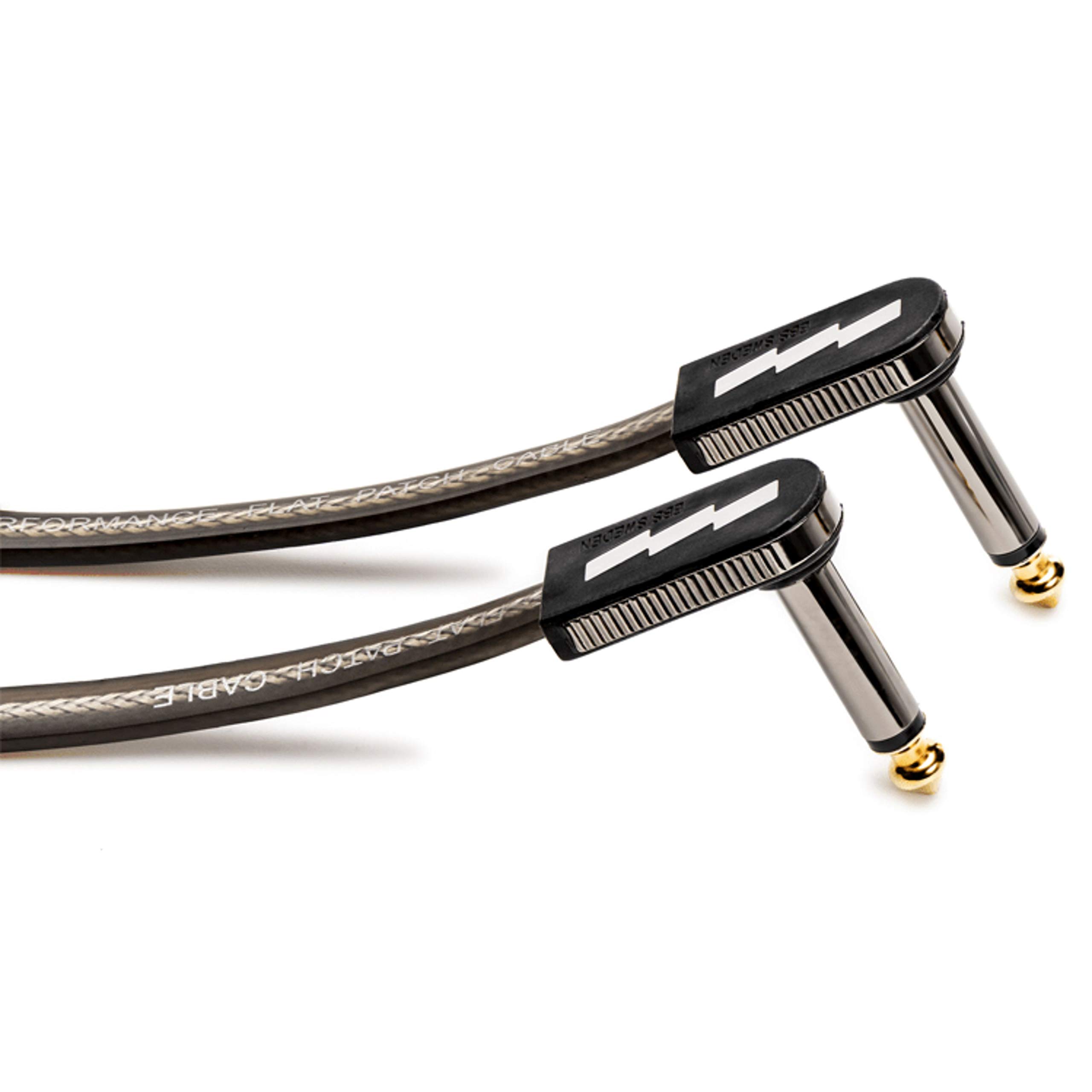 EBS HP-18 Flat Patch Cable Black Gold 18 cm