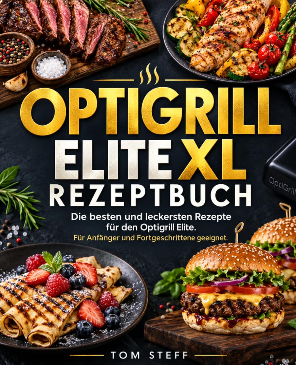TEFAL OptiGrill Elite XL GC760D12 – Grill – elektrisch — immagine 4 di 16