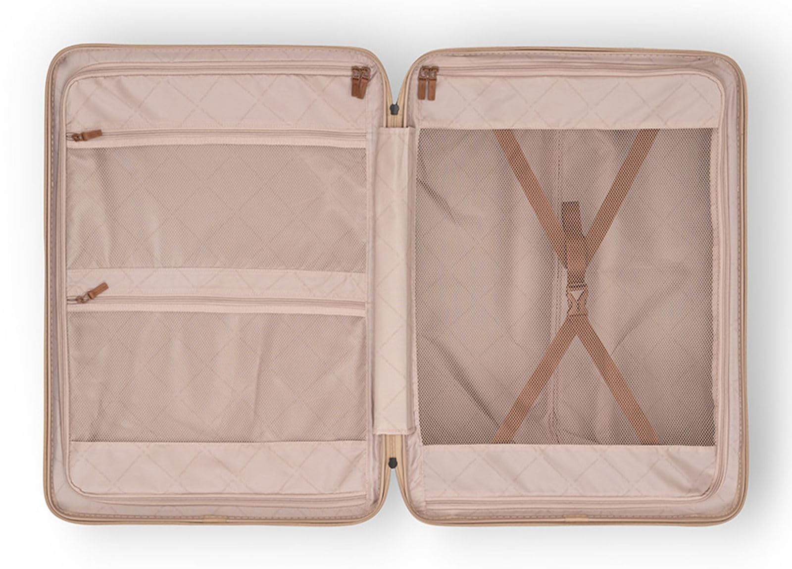 The Chesterfield Brand Zuna Trolley Szampański Szarobrązowy 75cm