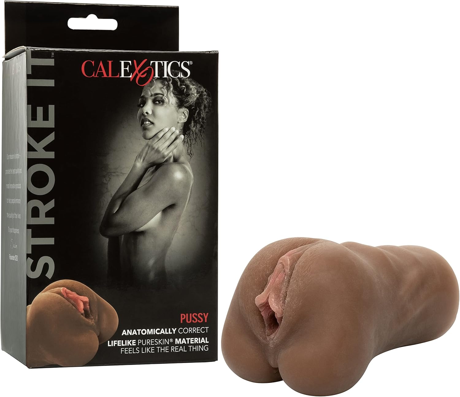 CalExotics SE-0912-10-3 Stroke It™ Pussy - Brown
