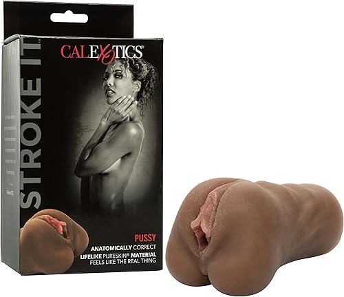 CalExotics SE-0912-10-3 Stroke It™ Coño - Marrón