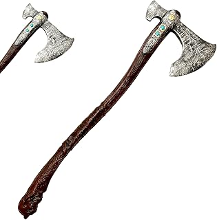 36.5 Inch Fantasy Leviathan God-War Viking Foam Axe Kratos Sword for Video Game, Cosplay Costume Prop, Collection, Gift. Prop 1:1 Replica