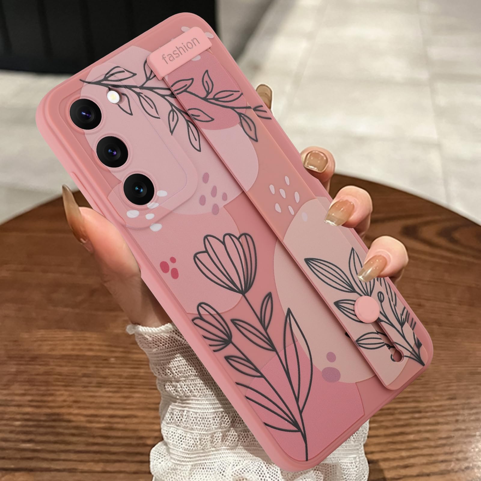 MOWIME Compatible With IPhone 14 Pro Case With Wrist Strap, Cute Daisy Floral Shockproof Soft TPU Protective Case For Women Girls, Slim Anti Scratch Case For IPhone 14 Pro 6.1 Inch - View #8