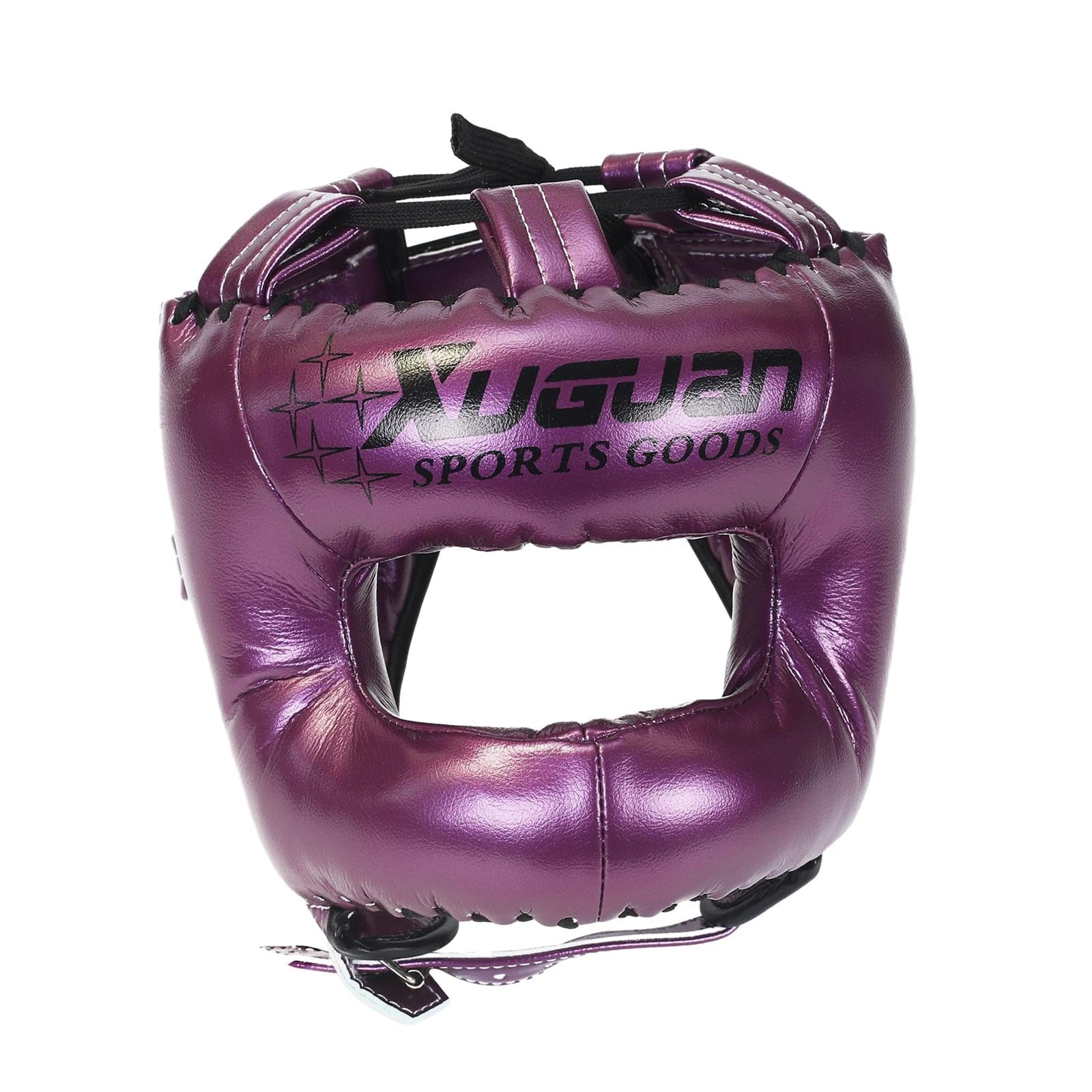 Casco de Boxeo Ajustable Acolchado Transpirable Protección para Karate Sparring