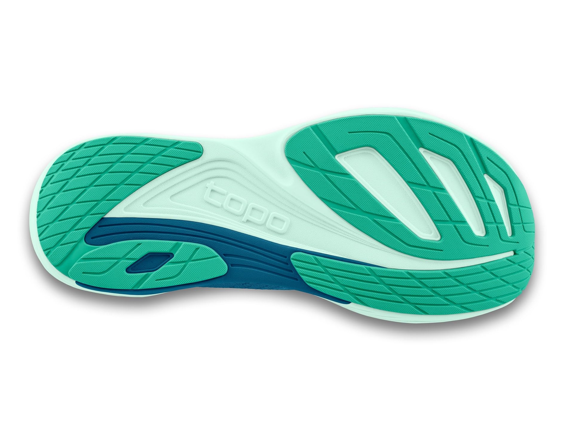 Topo Athletic Femmes Ultrafly 5 Chaussure De Running avec Stabilisateurs Chaussures De Running Blue/Aqua - Bleu