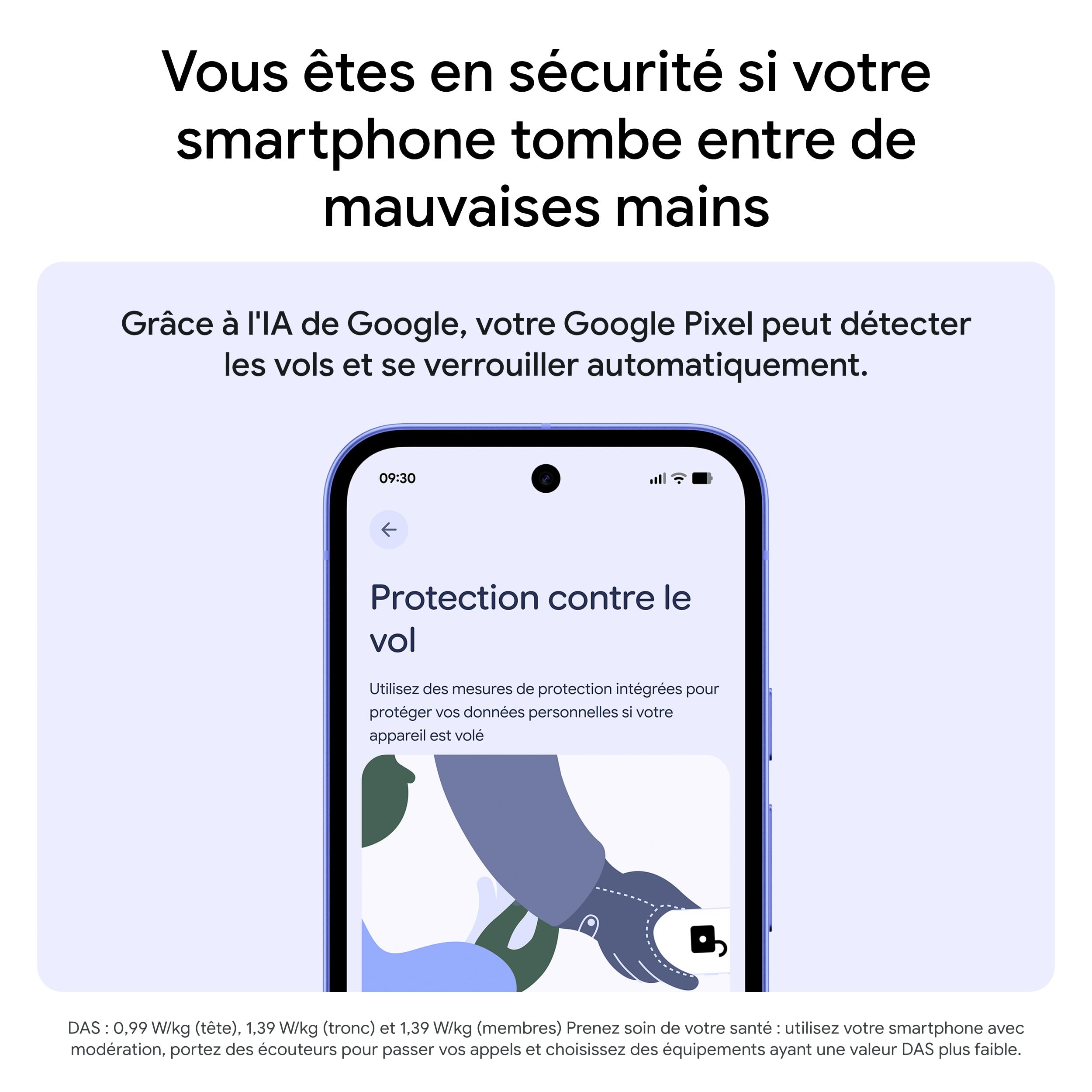 Google Pixel 10a – Sept Ans de mises à Jour et de Nouvelles fonctionnalités, Plus de 30 Heures d'autonomie, Coach Photo, Gemini Live, Sécurité Pixel – Noir Volcanique, 128GB