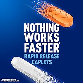 Mucinex Rapid+Clear Maximum Strength Day & Night Cold and Flu Medicine for Adults, Over-The-Counter Medication for Headache Relief, Mucus Congestion, & Cough, Rapid Release Caplets, 40 Count