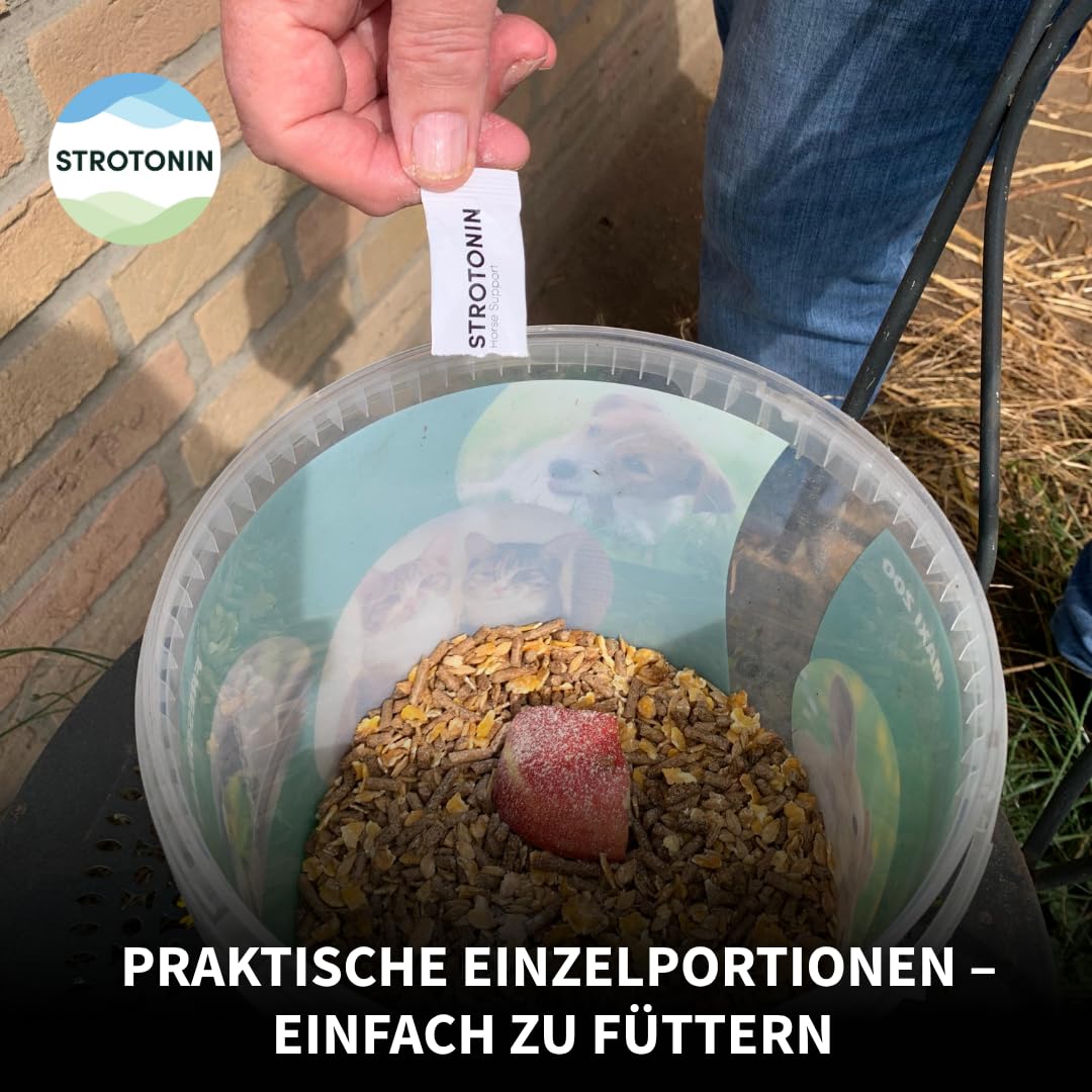 Horse Nerve Support | Ergänzungsfuttermittel für Pferde bei Stress, Angst und Unruhe | Magnesium Pferd | herausfordernde Phasen: Transport, Stallwechsel & Training, Made in Germany -10 STK