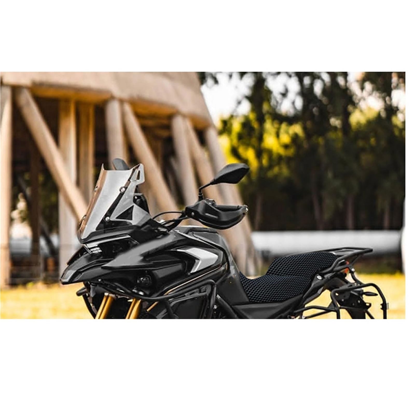 Per LONCIN Per VOGE VALICO DS625X Moto Copertura Di Sede Isolata Termicamente DSX625 3D Maglia A Nido D'ape Proteggere Cuscino In Tessuto Nylon Sella