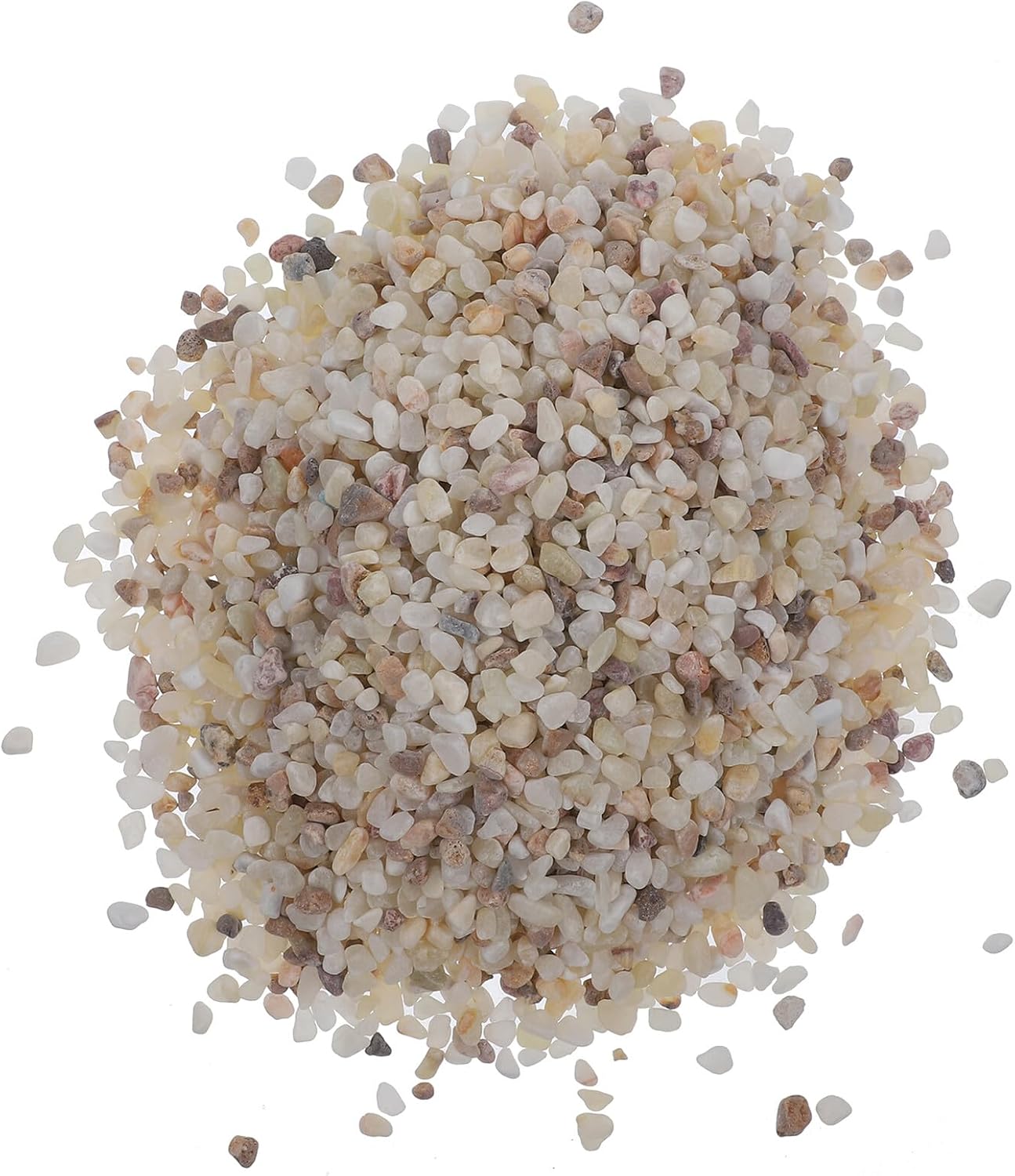 NUOBESTY Aquarium Gravel and Polished Natural Rocks 1kg Decorative Substrate for Freshwater Fish Tank Plants and Turtle Tank