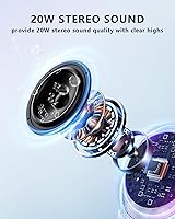 Solar Powered Outdoor Rock Speakers Bluetooth Waterproof IP44 TWS Pair 20W RGB Lights Patio Pool Backyard Gray Marble 2 Pack