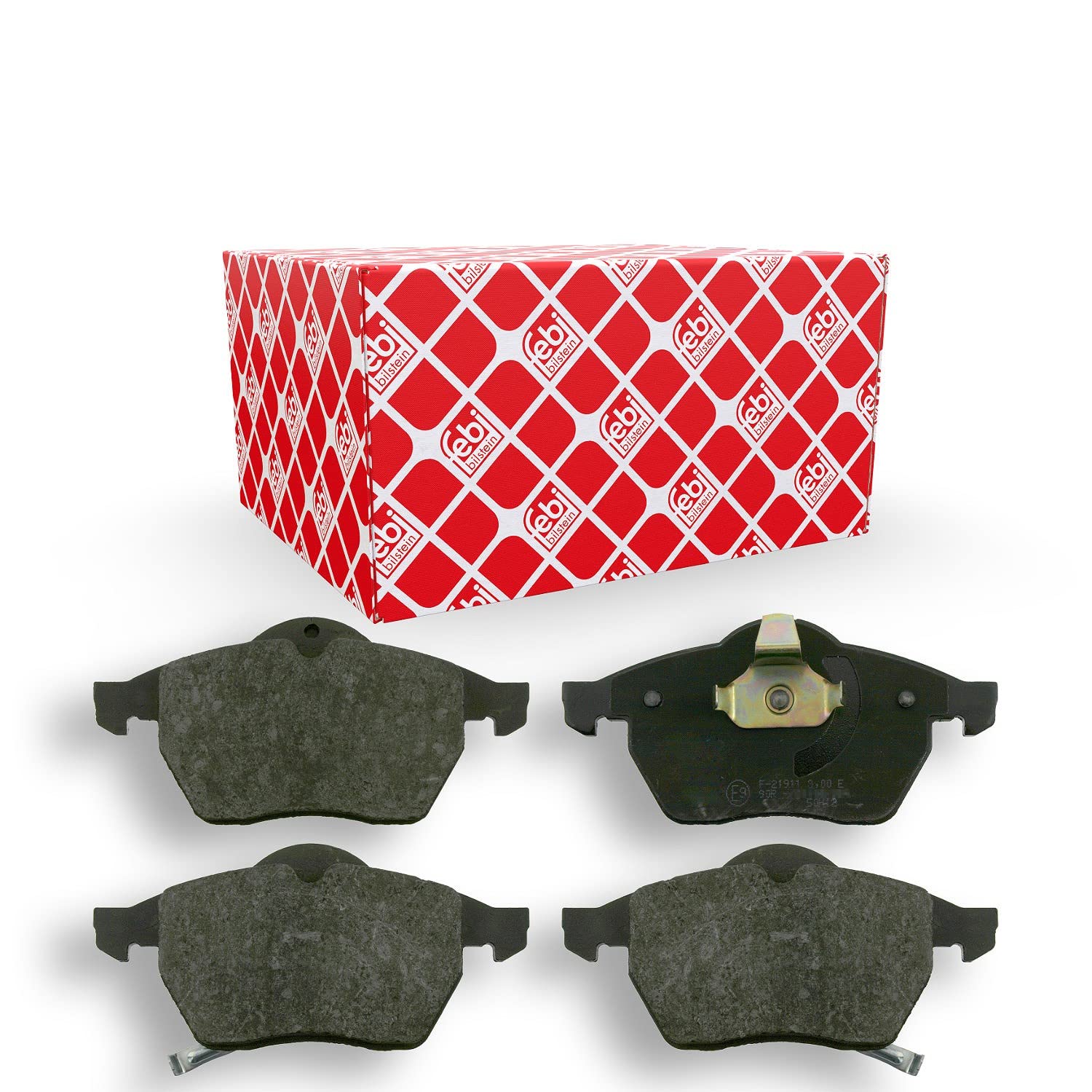 FEBI 16513 BRAKE PAD SET DISC BRAKE Front