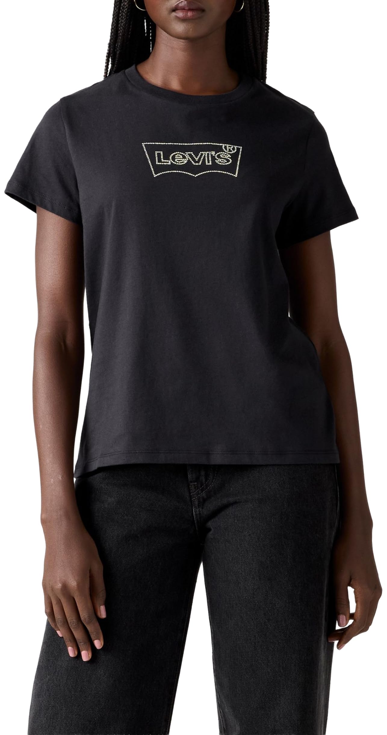 Levi's The Perfect Tee Batwing Iridescent Rhine, Batwing Iridescent R, XS