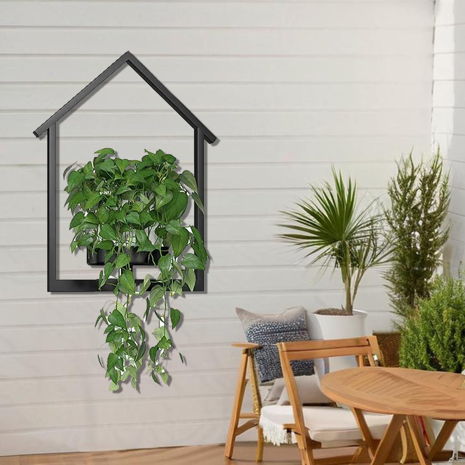 Colgador De Plantas De Pared Estante Ahorrador de Espacio para Flores de