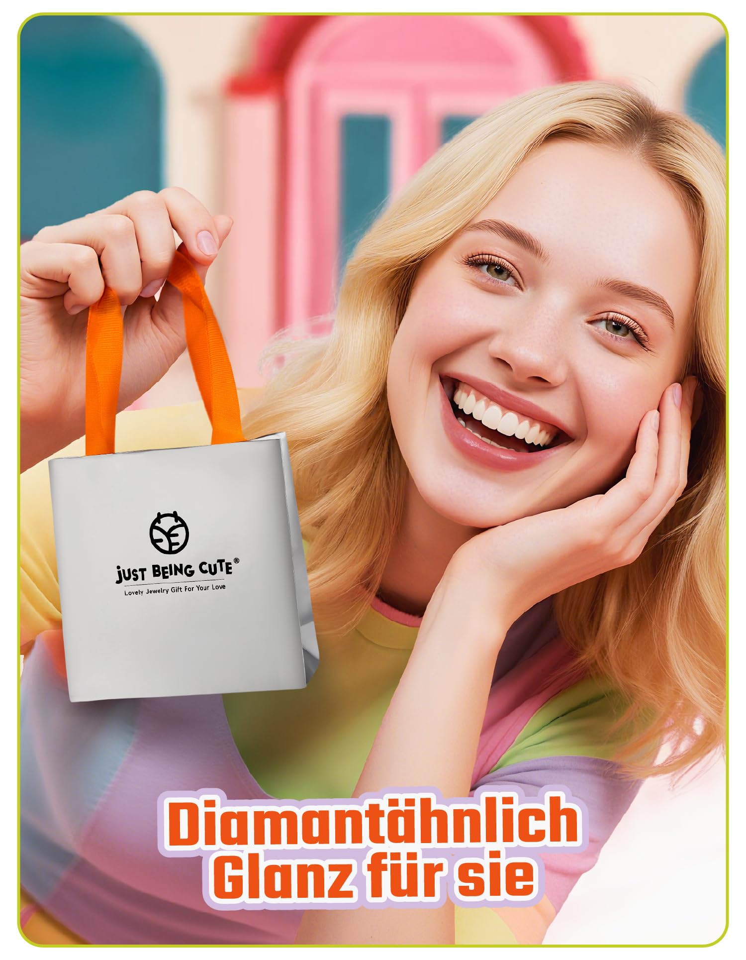 JustBeingCute Ohrringe Gold 585 Vergoldet Ohrstecker Silber 925 Zirkonia | Ohrstecker Gold mit Stein Geburtsstein Rot Grün Hypoallergen Stecker Schmuck Damen Geschenk für Frauen 4/5/6/6.5/7.5/8 mm