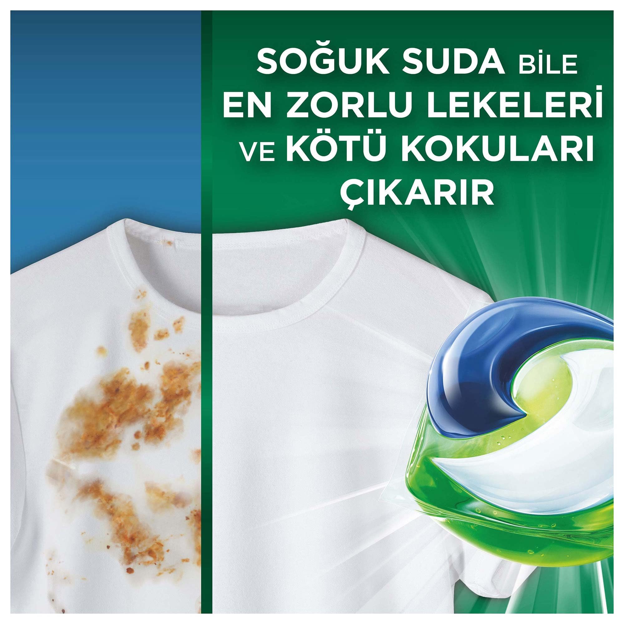 Ariel Hepsi1Arada PODS Kapsül Çamaşır Deterjanı Beyazlar ve Renkliler 35 Yıkama (3 paketi)