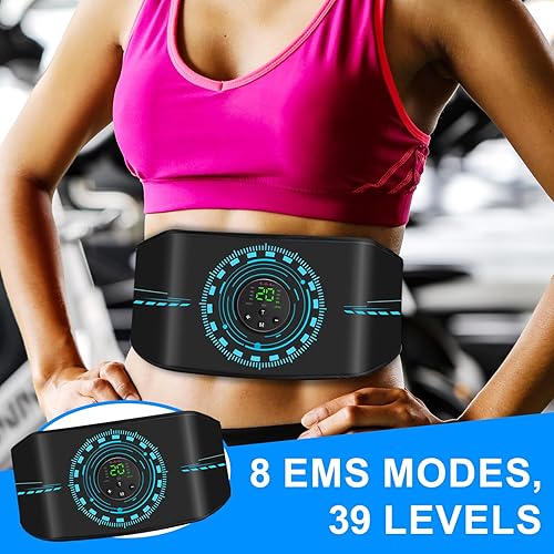 Miniatura 5 de Paquete de 3 estimuladores AB Tónico muscular, estimulador muscular TENS para crecimiento muscular, máquina AB para abdomenbrazopierna, máquina AB