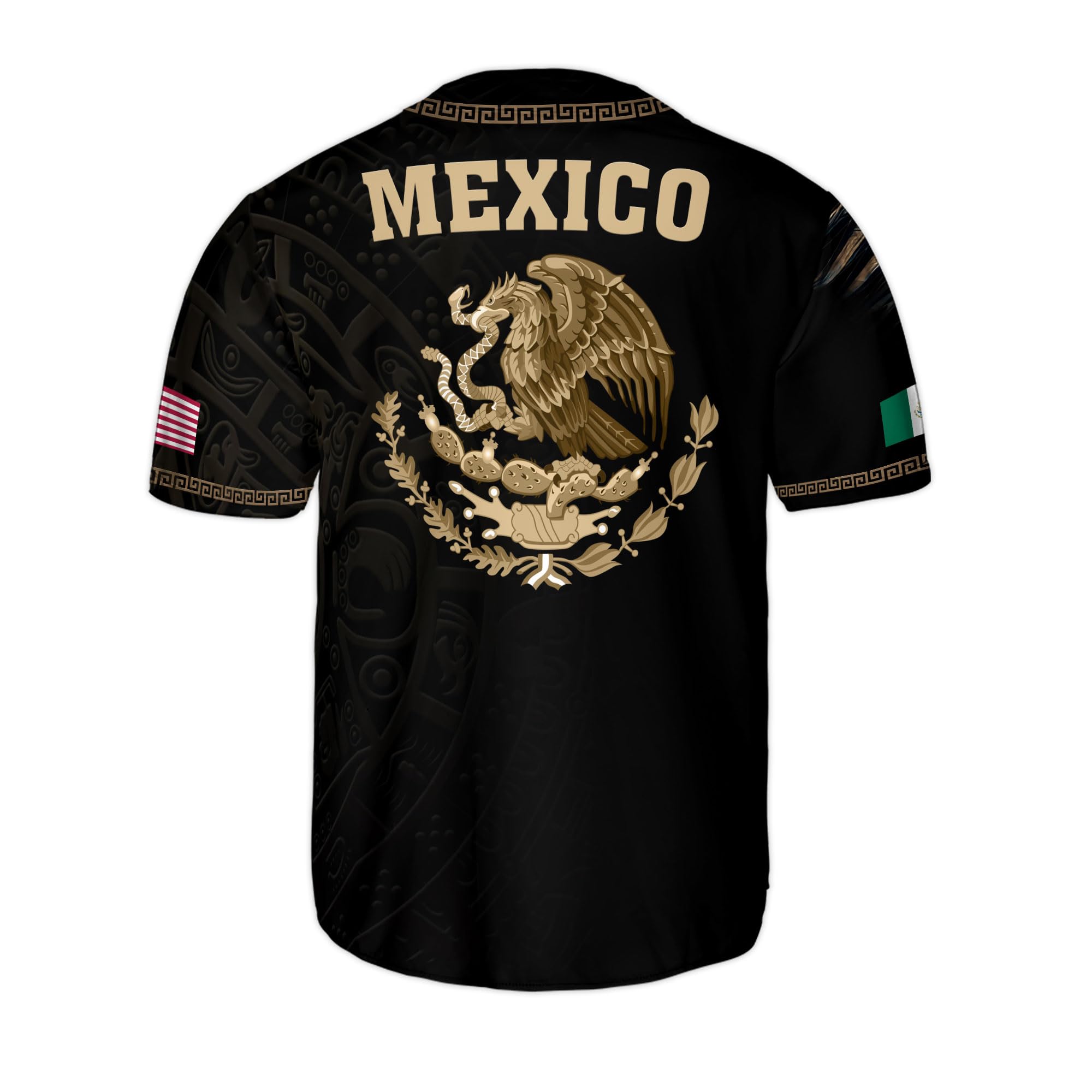 Mexikanisches Baseballtrikot, Mexiko-Trikot für Herren, mexikanische Baseball-Trikots für Herren