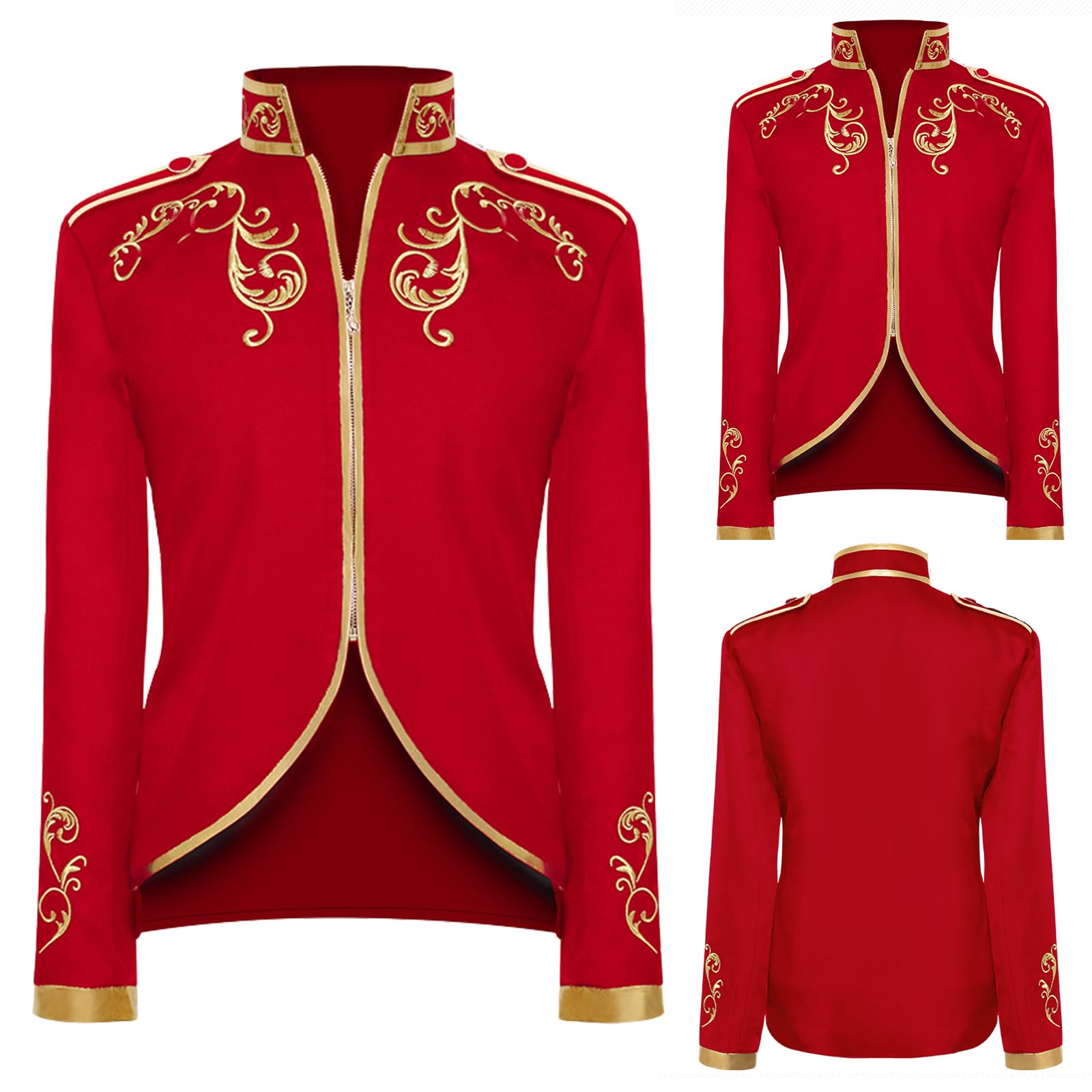 Costume de prince pour homme, manteau steampunk, blazer gothique, médiéval, victorien, rétro, pour Halloween, cosplay