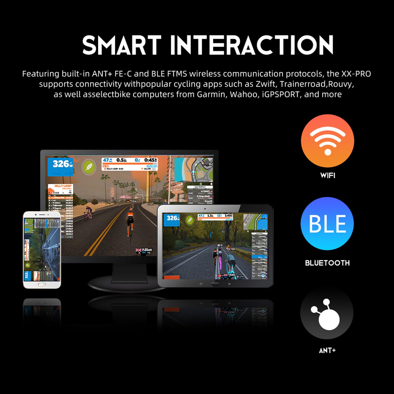Amazon | ThinkRider ダイレクトドライブ スマートトレーナー XX PRO