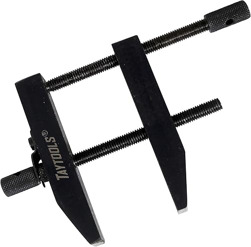 Miniatura 2 de Taytools 466040 Abrazadera de maquinista para fabricantes de herramientas paralelas de 2 pulgadas, longitud total de la mandíbula 2 pulgadas,