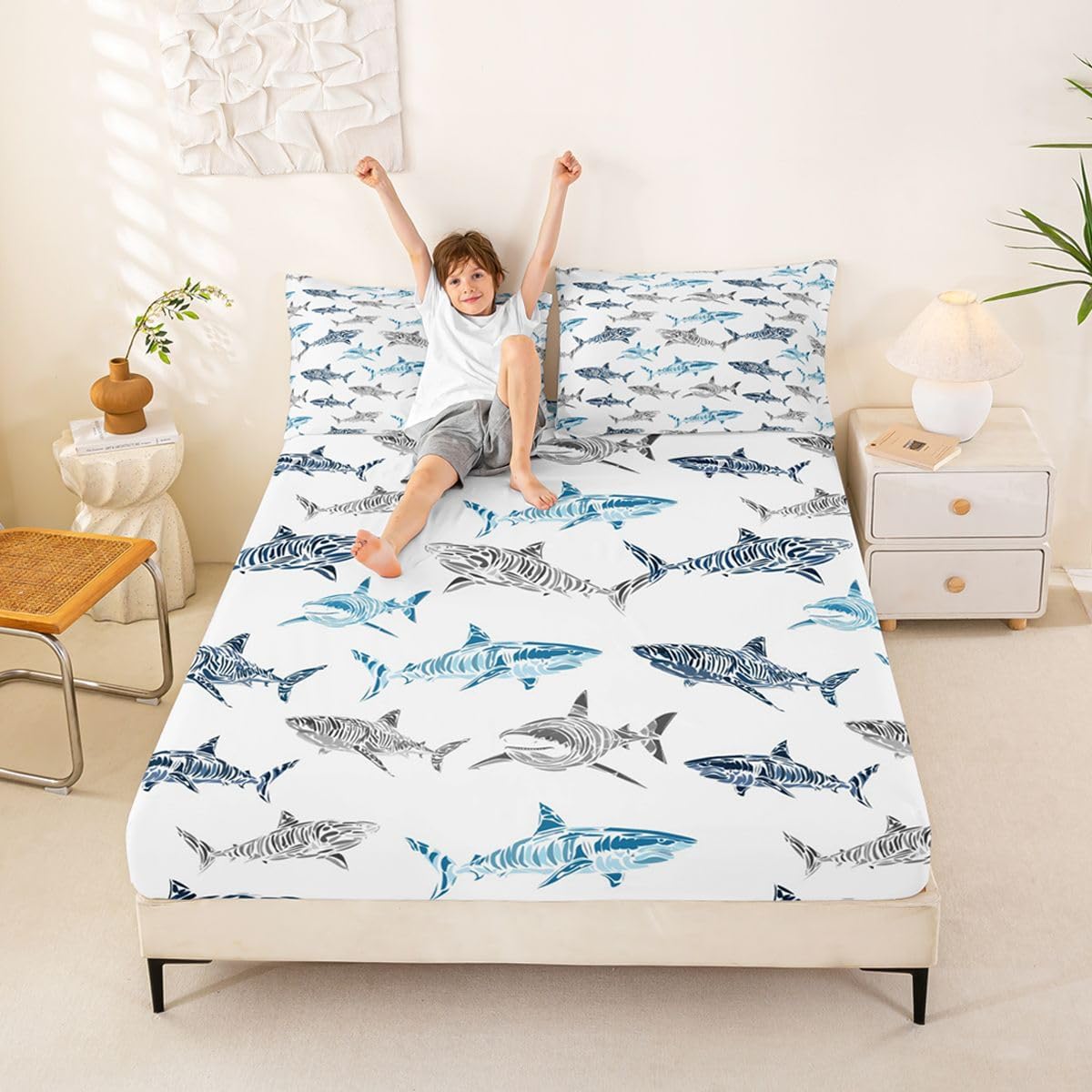 Turkey Fitted Bed Sheets Full Size Wildlife Bird Pheasant Bedding Decor Set Hunting Turkey Fitted Sheet Farmhose Bird Chicken Bedroom Decor Bed Sheet Fitted Sheet for Adult Men Women