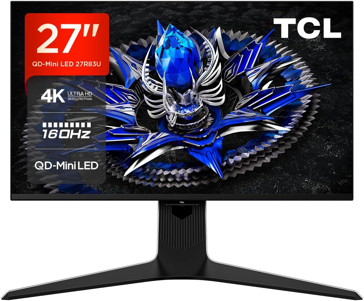 27R83U, lo spettacolare monitor MiniLED con 1100 zone e 4K 160 Hz