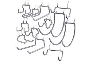 Power Tool Pegboard Gun Hooks for Tools and Storage