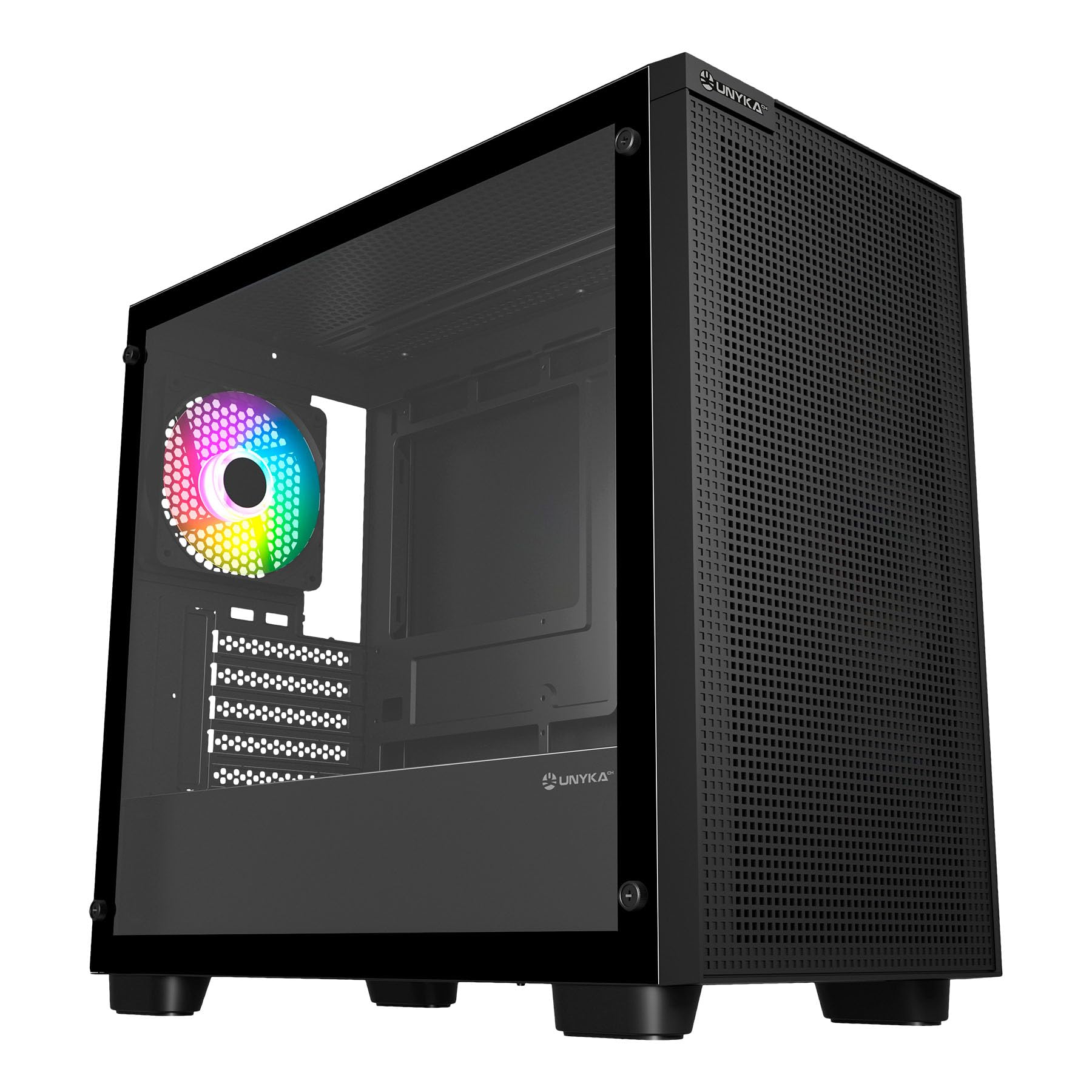 UNYKAch Caja Micro ATX Revelat Mesh Edge