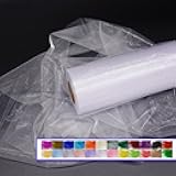 White Tulle Organza Fabric Rolls, Crystal Organza 12