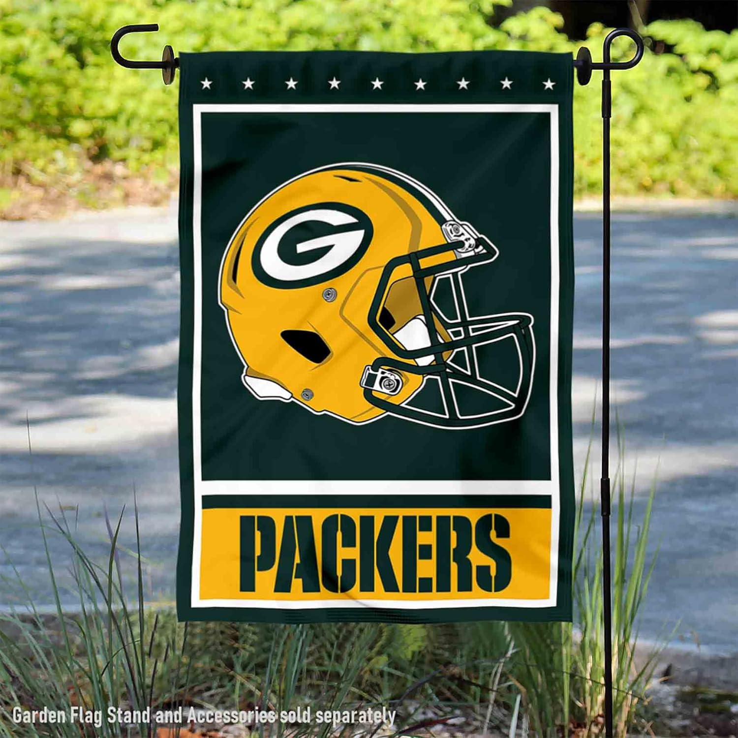 Green Bay Packers Decorative Yard Garden Flag - Image 2