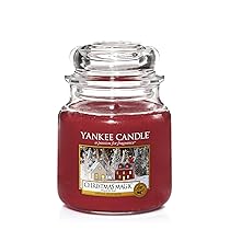 Yankee Candle Giara Profumata Christmas Magic Media Profumazione Ambiente, Rosso, 10.7 x 10.7 x 12.7 cm; 412.77 grammi