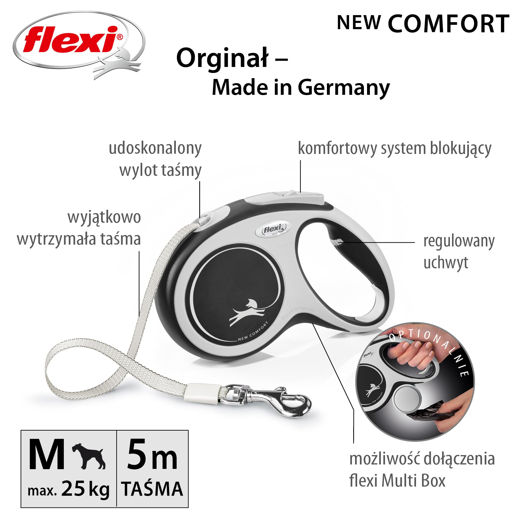FLEXI Nowa taśma Comfort Strap