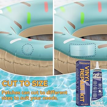 6PCS Inflatable Repair Kit Self-Adhesive TPU Waterproof Patches For Inflatable Pool Suitable For Inflatable Toys Air Mattresses Floating Pools 88cm88cm 87835968