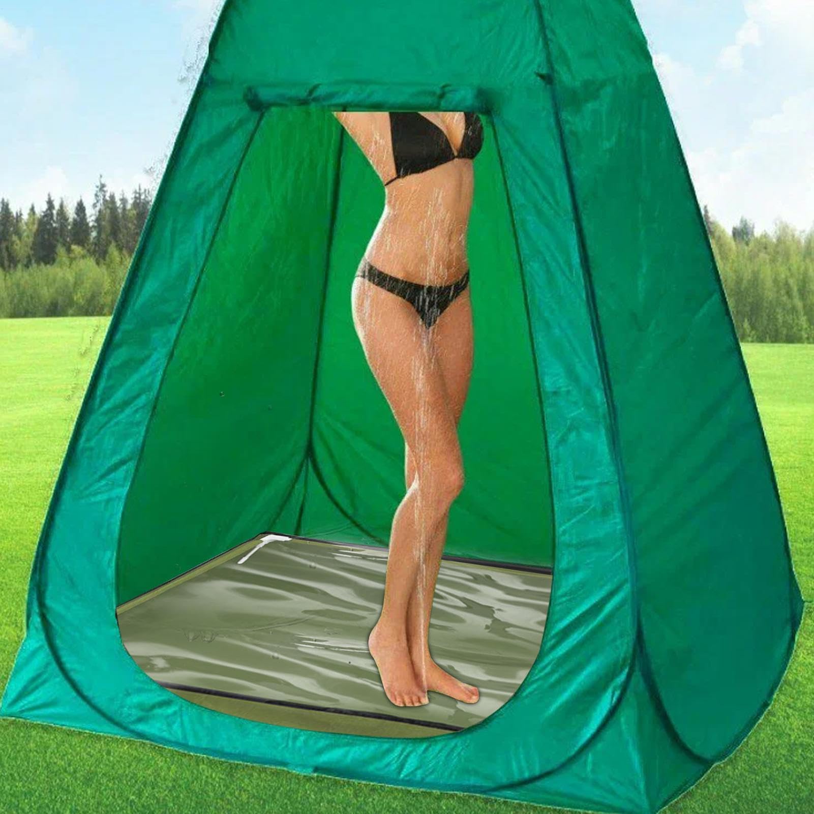 per Doccia Portatile Bacinella Portatile Pieghevole | Vassoio Acqua E Sabbia Per Giochi Di Bambini In Spiaggia per Camper Tende Viaggi Interno Escursionismo Uomo Donna Bambini